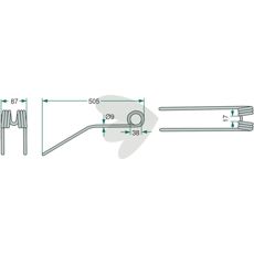 Gule fjærfester for skårlegger 12100, perfekt for ditt jordbruk.