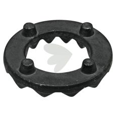 Slurekobling for drift av korntømming gir høy effektivitet og holdbarhet.