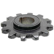 Kjedehjul med 12 tenner, 50 mm, for presisjonsarbeid i maskiner.