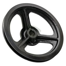 Remskive for driften av risteraksel, viktig for jevn og effektiv drift.