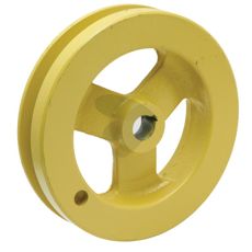 Reimskive med kilspor, ideell for kraftoverføring og sikker drift.