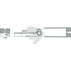 Tinder for roterende rive i 10-pakning, gir bedre resultater i dyrkingen.