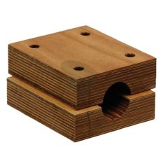 Holdbart trelager Ø 35 mm for risteaksel, designet for å optimalisere maskinfunksjonen.