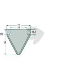 Klinge D44100000, høyytelses skjæreverktøy for profesjonell bruk.