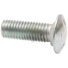 Flat rundskrue 12 x 35 mm for sikker montering i landbruk og konstruksjon.