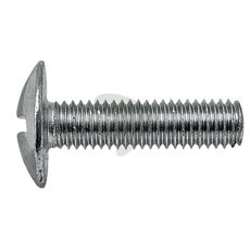 Flat rundskrue 50072200, perfekt for bruk i tre- og metallkonstruksjoner.