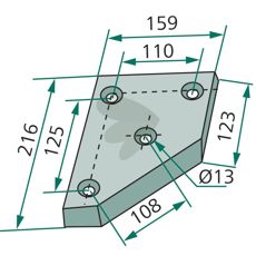 Kniv - 70-503, tilbyr optimal ytelse og holdbarhet for ulike landbruksoppgaver.