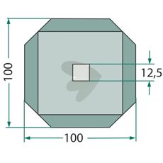Kniv for fôringsvogn - 70-288, optimalisert for effektiv fôring.