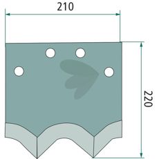 Mellomkniv 1000851, designet for å gi best mulig resultat i felt.