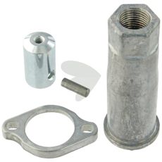 Komplett ventiladapter for enkel bytte og installasjon av ventiler.