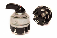 Blinklysbryter med rød lampe