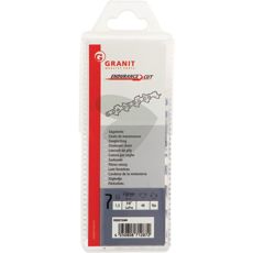 Sagkjede 3/8" med 1,3mm diameter og 46 lenker, optimal for avanserte skogsarbeider.