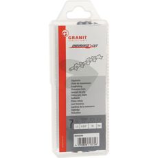 LoPro sagkjede med 44 lenker for smidig og effektiv saging av trærne.