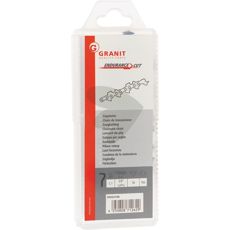 Sagkjede med 56 lenker, ideell for tungt og kontinuerlig arbeid i skogen.