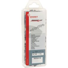 Sagkjede med 115 lenker, 3/8" og 1,6mm for profesjonell bruk.