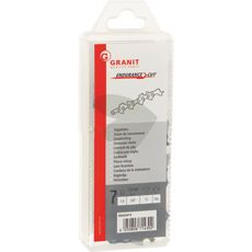 Sagkjede med 72 ledd, 3/8", 1,6mm, høytytende og slitesterk.