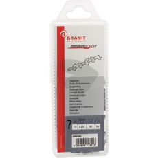 Kvalitets sagkjede med 68 lenker, sikrer effektiv saging.