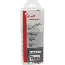 Sagkjede av høy kvalitet med 68 lenker og 1,6mm kjedediameter for effektiv saging.