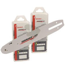 Sagblad 38cm med kjede .325", 1,5mm, ideell for effektiv saging, 64 lenker.