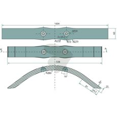 Smal skjær K 6, ideelt for presisjonsarbeid og skjæring.