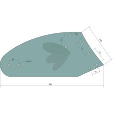 Vendeskive høyre, produktnummer 3440712, pålitelig del for maskiner.