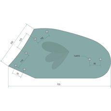3440717 vendeplate venstre som øker produktiviteten i felt.