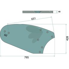 Vendeskive høyre, produkt 3441030, for økt effektivitet i arbeidet.
