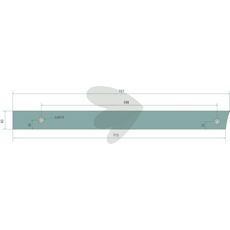Skinne ristenplog nr.2 høyre, optimal for landbruk med kvalitet.