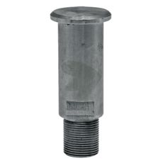 Lang M24x1,5 aksel for pålitelig ytelse i landbruk og byggmaskiner.