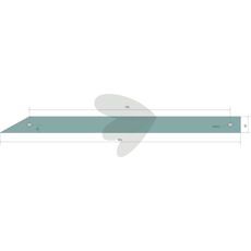 Høyre skinne rutenettplog nr. 4, ideell for tøffe forhold ved pløying.