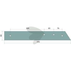 Skinne gallerplog høyre nr. 1 - 27590301, perfekt for alle typer arbeid.