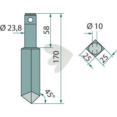 Rotorharvtind Falc 9885, forbedrer jordbearbeiding og effektivitet.