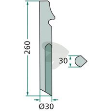 Krone rotorharvtind 514319.2, ideell for profesjonell bruk.