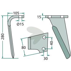Disse Rabe rotorharvtannsmodeller tilbys for holdbar og presis bearbeiding.
