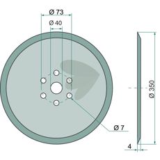 Skiverist modell 310914, viktig for korrekt funksjon i ulike maskiner.