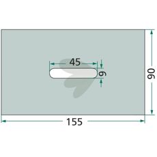 Lely plastskraper modell 0115, designet for flere bruksområder.