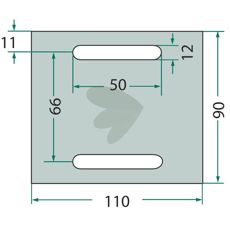 Skrapeplate Lely, sikrer effektiv rengjøring av maskinutstyr.
