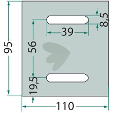 Maschio avskraperplate, garanterer holdbarhet og effektivitet i bruk.