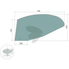 Vendeskive venstre 073261 brukes for diverse landbruk og transport.