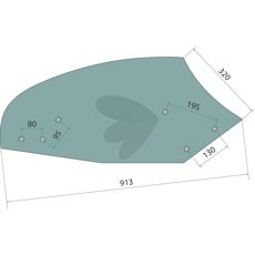 Eldre versjon av vendeskive 053226, ideell for reparasjoner innen jordbruket.