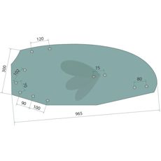 Vendeskive venstre 14" - 20", perfekt for effektivt arbeid innen landbruket.