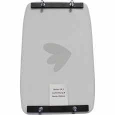 Vulkollan matte Weber 450mm