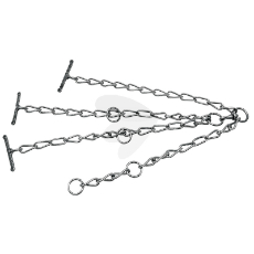 Dobbel kjetting 600X550X6 for ekstra styrke og stabilitet.