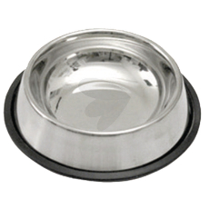 Stor hundeskål på 1800 ml, ideell for å servere mat og vann.