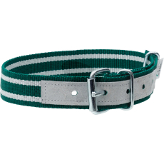 Grønt halsbånd, mål 850 x 40 mm, for effektiv lagring og håndtering.