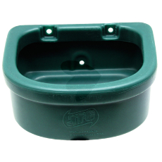 Vegghengt fôrtråg, 15 liter, for effektiv fôrhåndtering.