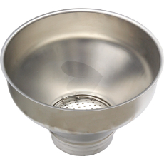 Rustfri melkesil for holdbar og hygienisk melkefiltrering.