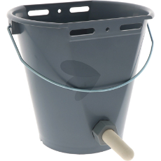 Kalvebøtte av høy kvalitet, praktisk og holdbar for fôring.