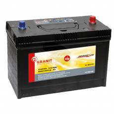 Batteri 12V, 100Ah, Sokkel B00, perfekt for langvarig kraft.