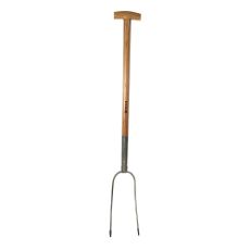 Robust 2-klos høygaffel, utmerket for håndtering av baller og store gjenstander.